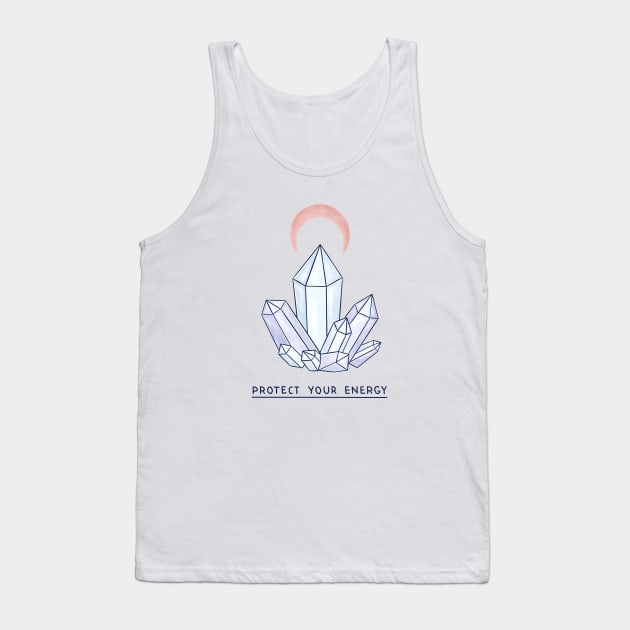Protect Your Energy Tank Top by Barlena